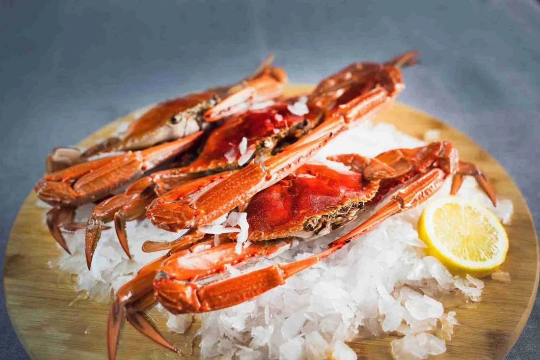 C9 Org Cooked Buy Cooked Blue Swimmer Crab 1kg Bag Online - Delivered Sydney ...