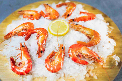 Cooked Tiger Prawns