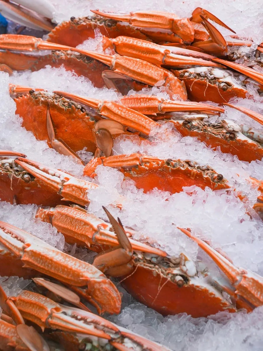 Cooked Blue Swimmer Crab 1kg Bag