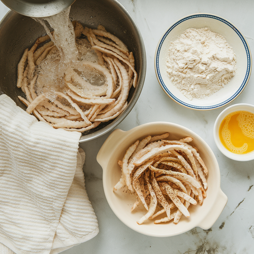 Prepare the Whitebait