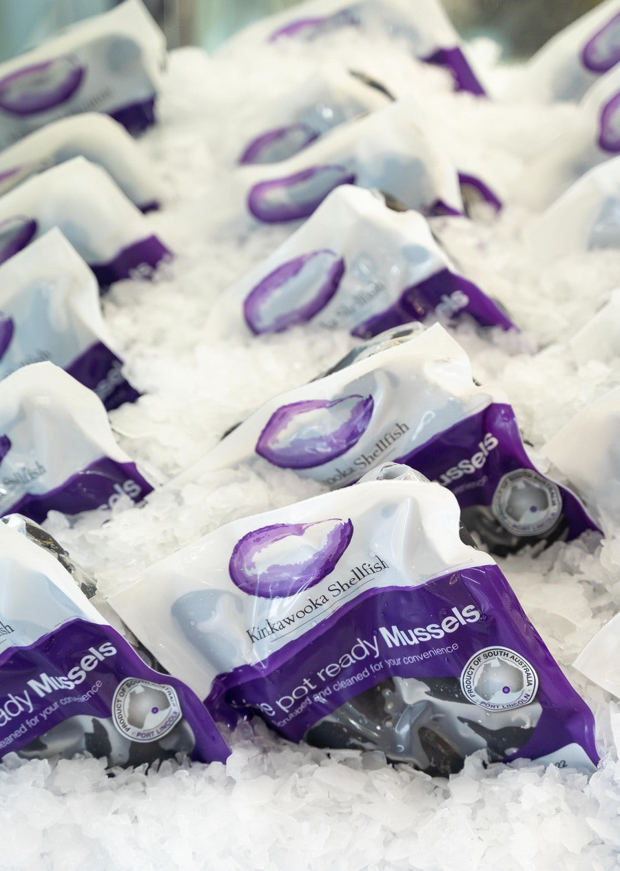 Black Mussels Ready to Cook