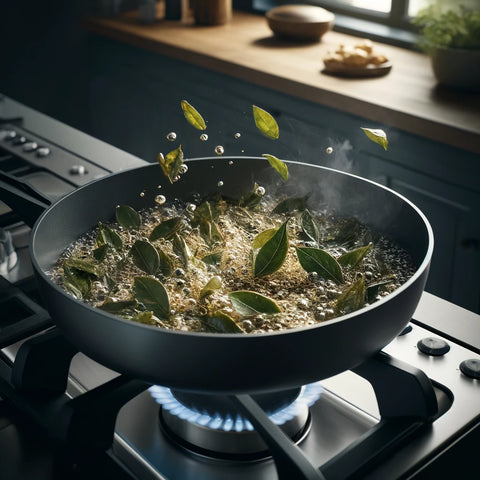 Prepare Garnish: