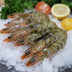 Jumbo Green King Prawns U10 Per 500g