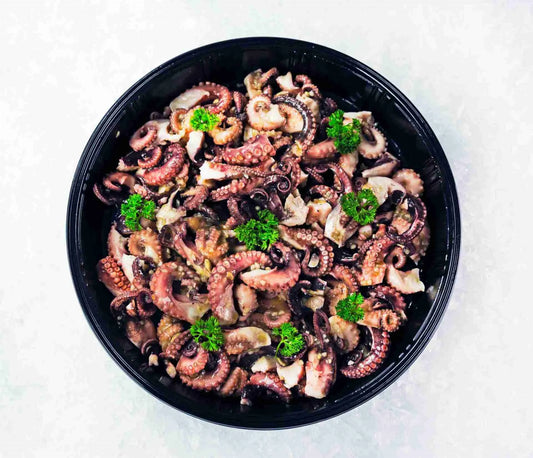 Garlic Oregano Marinated Octopus