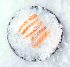 Salmon Toro Belly Sashimi per 100g