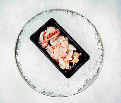 Wasabi Marinated Octopus Sashimi per 100g