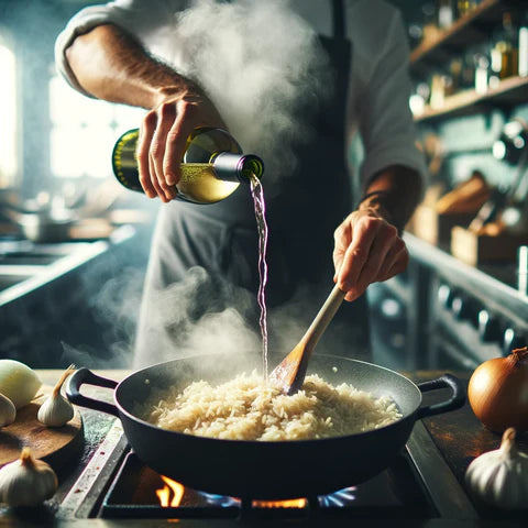 添加海鲜和西红柿: