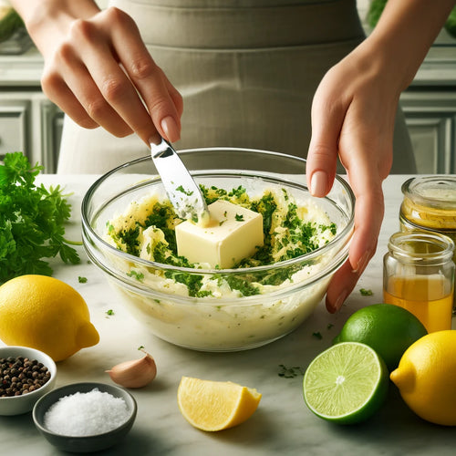 Prepare Citrus Herb Butter