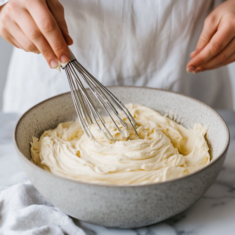 Prepare the blini batter