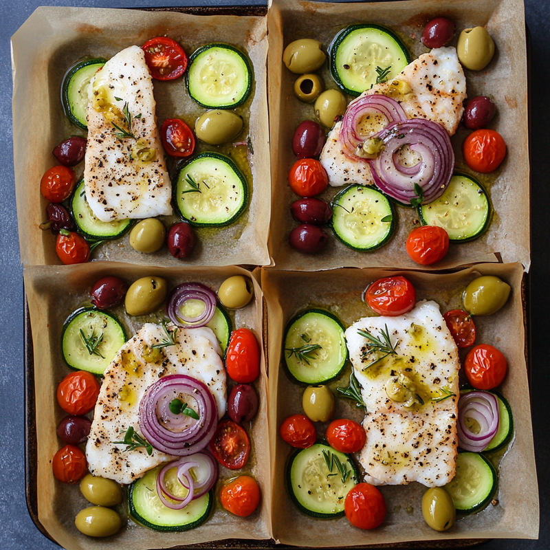 Mediterranean Cod in Paper Parcels Recipe – Getfish Seafood