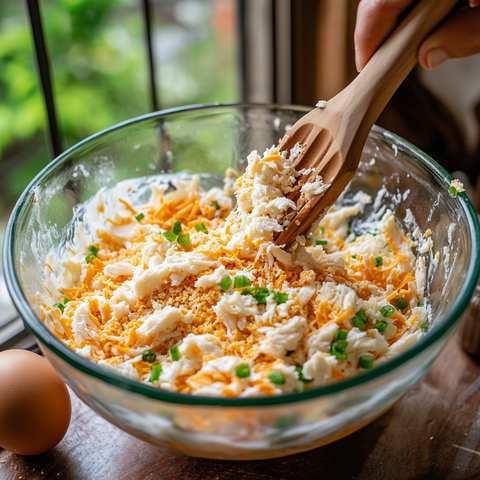 Prepare the Crab Cake Mixture