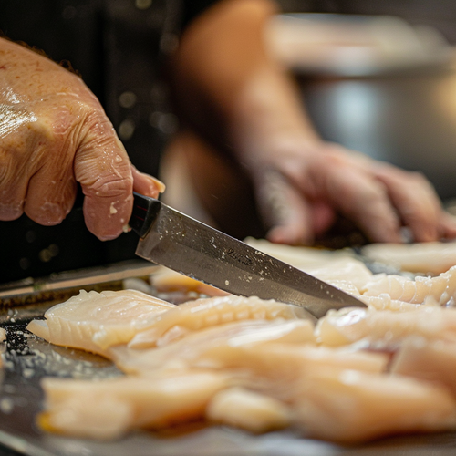 Prepare Cod Fish Sticks