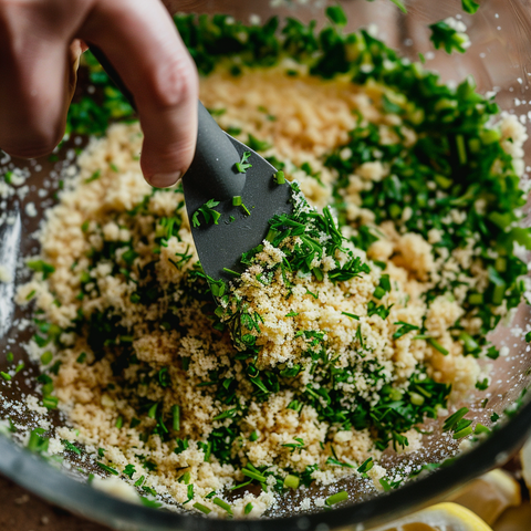 Prep the Herb Coating