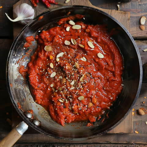 Prepare Romesco Sauce