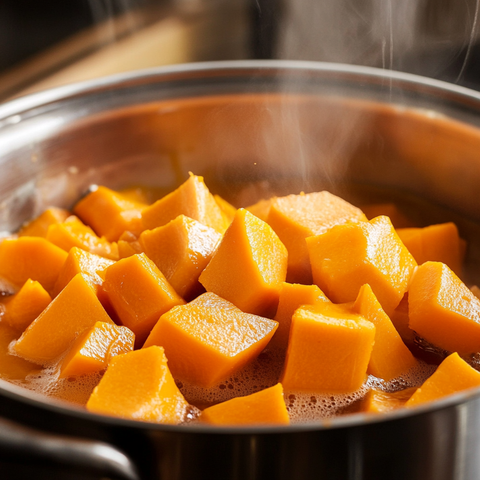 Prepare the Butternut Mash