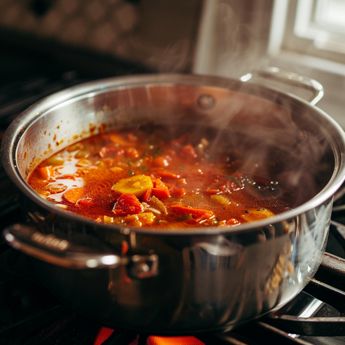 Add Spices and Stock