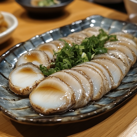 Prepare the Abalone Sashimi