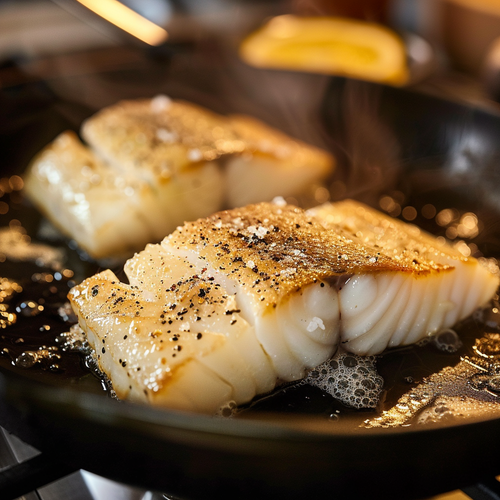 Puree Cod Fish Seared Cod with Crispy Prosciutto and Minted Pea Puree Recipe – Getfish ...