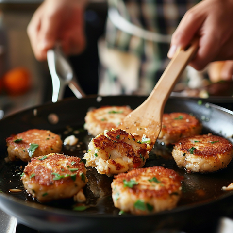 Cook the Crab Cakes