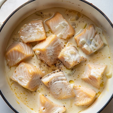 Cook Fish Mixture