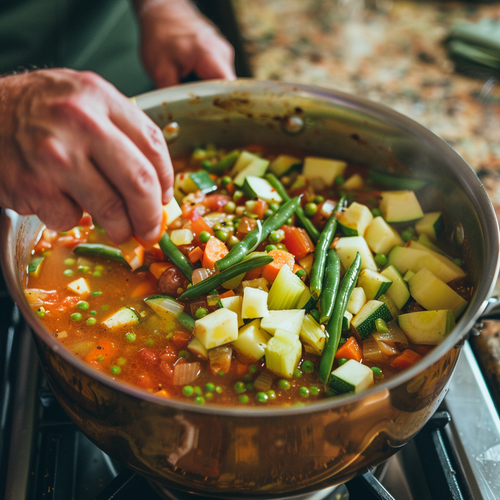 Add the Vegetables
