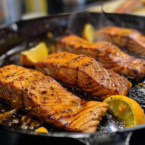 Pan Sear the Salmon