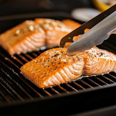 Grill the Salmon and Buns