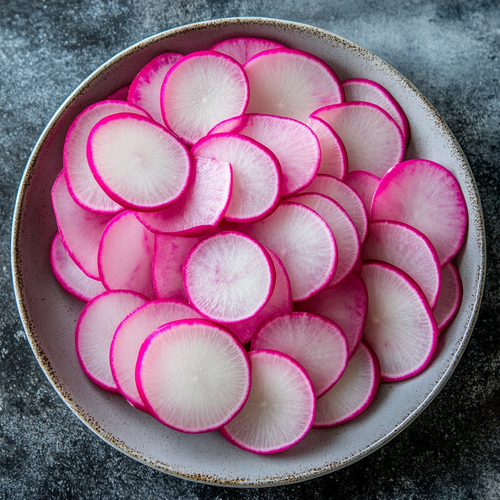 Marinate Radishes
