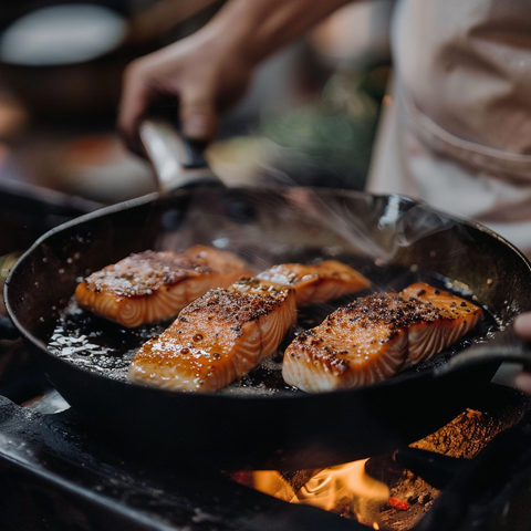 Sauté the Salmon