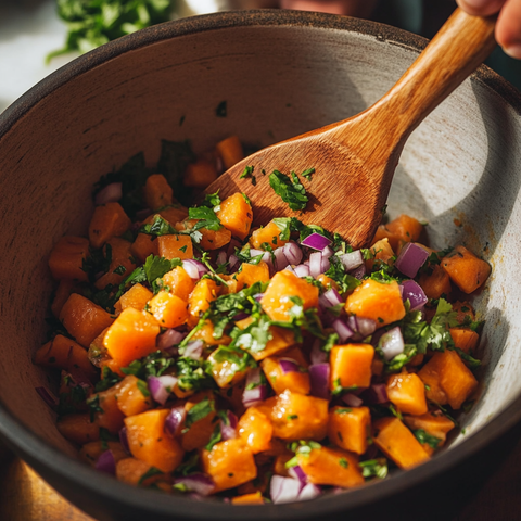 Prepare the Papaya Salsa