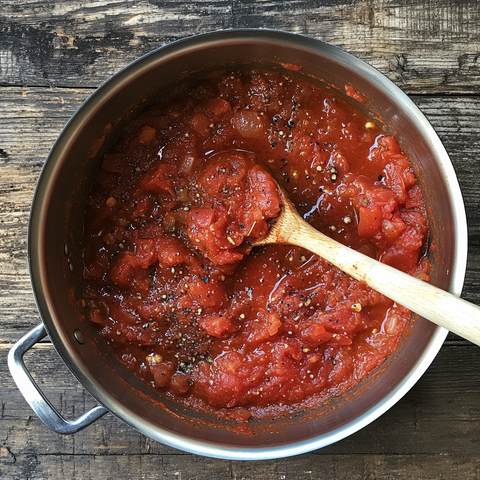 Simmer with Tomatoes and Wine