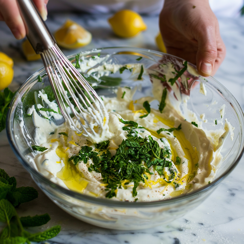 Make the Lemon Yoghurt