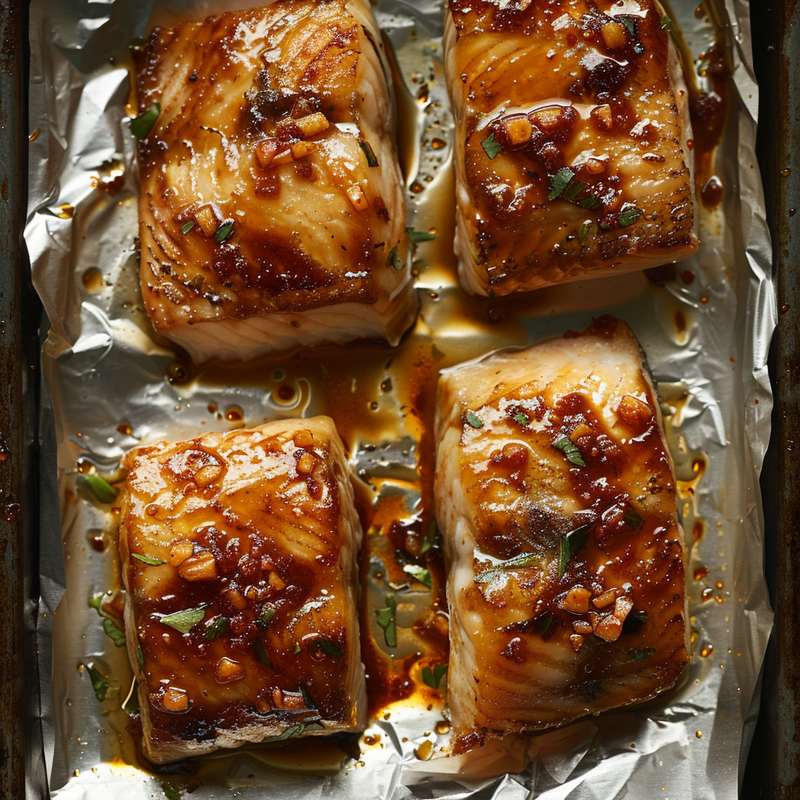 Miso-Glazed Toothfish with Sesame Dressing Recipe – Getfish Seafood