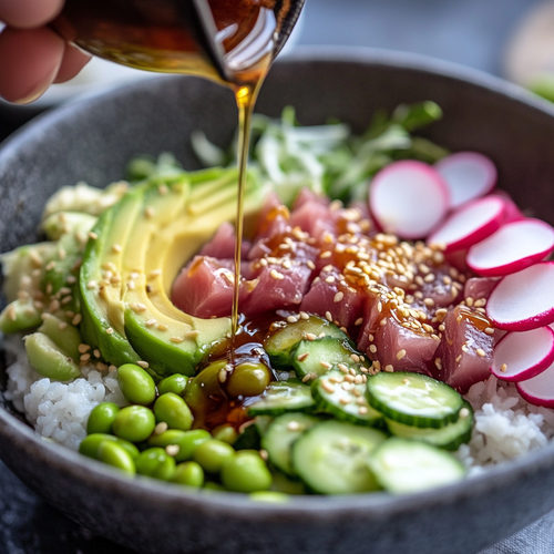 Assemble the Poke Bowl