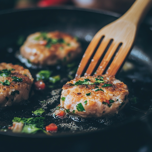 Form and cook the patties
