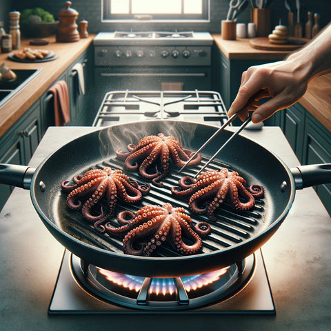 Sear the Octopus