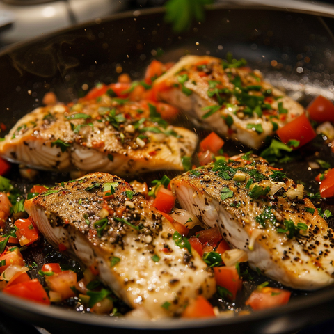 Cook the Barramundi