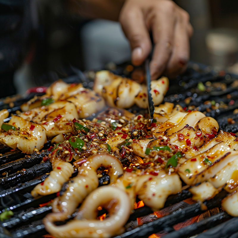 Sizzling Chilli Garlic Cuttlefish Recipe – Getfish Seafood