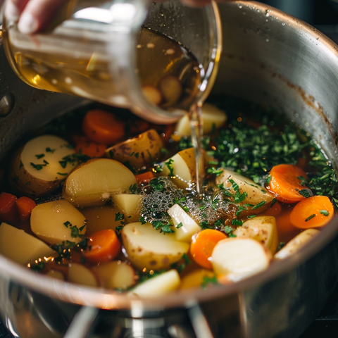Simmer Vegetables and Spices