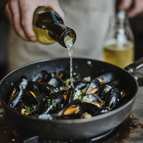 Steam the Mussels