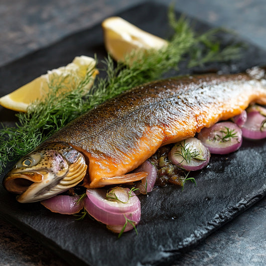 Whole Smoked Rainbow Trout Per Packet