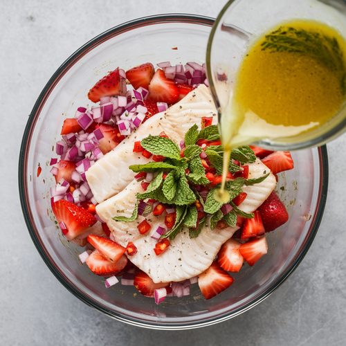 Make the Strawberry Salsa