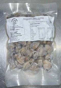 Cloudy Bay Diamond Shell Clams (Frozen)