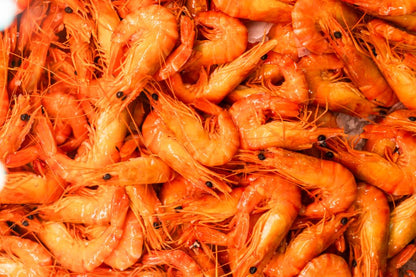 Cooked Tiger Prawns