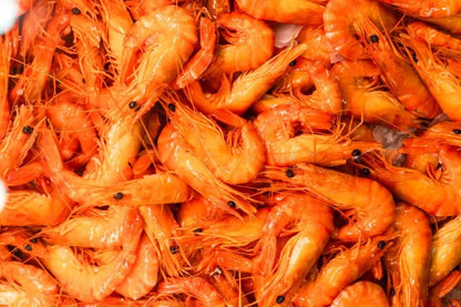 Cooked Tiger Prawns