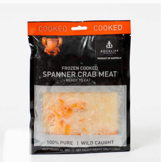 Frozen Cooked Spanner Crab Meat 500g