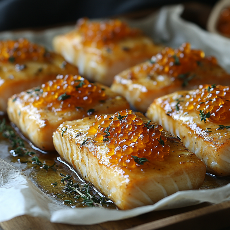 Quick and Easy Parchment-Baked Fish with Sundried Mullet Roe – Getfish ...