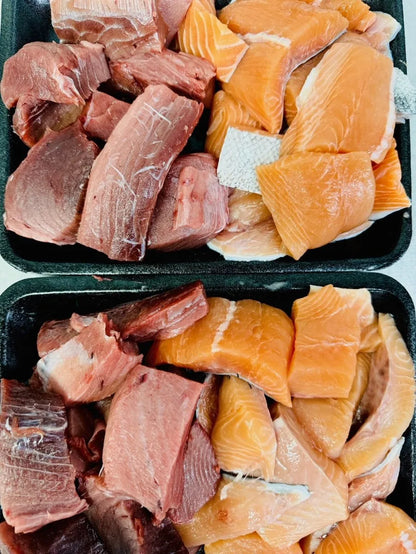 Salmon and Tuna Off Cuts