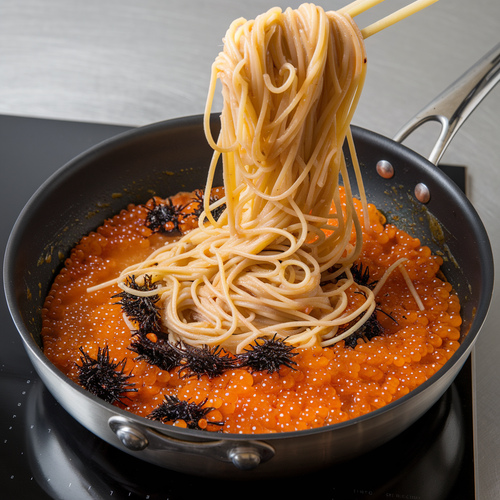 Combine Pasta and Sauce