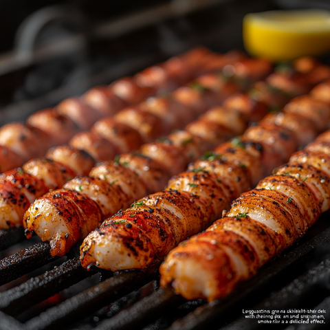 Step 4 – Grill the Langoustines